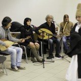 In der Cafeteria gab es Sufimusik mit einer kleinen Sufi-Tänzerin.